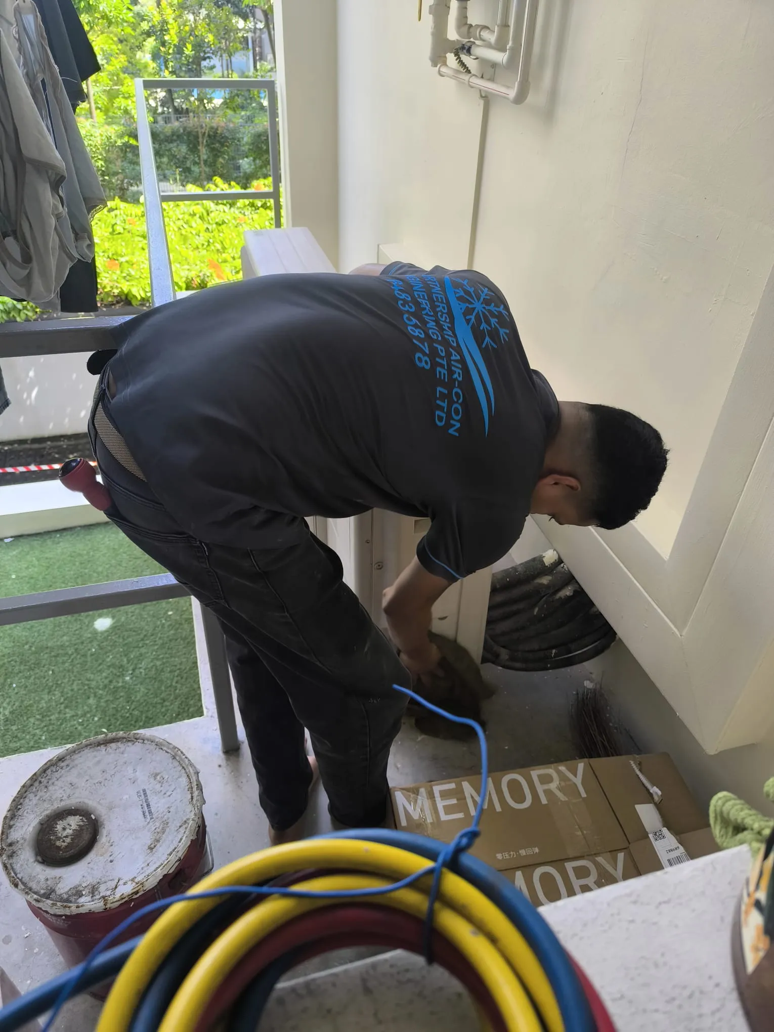 Aircon Servicing in Choa Chu Kang - after servicing - photo 2