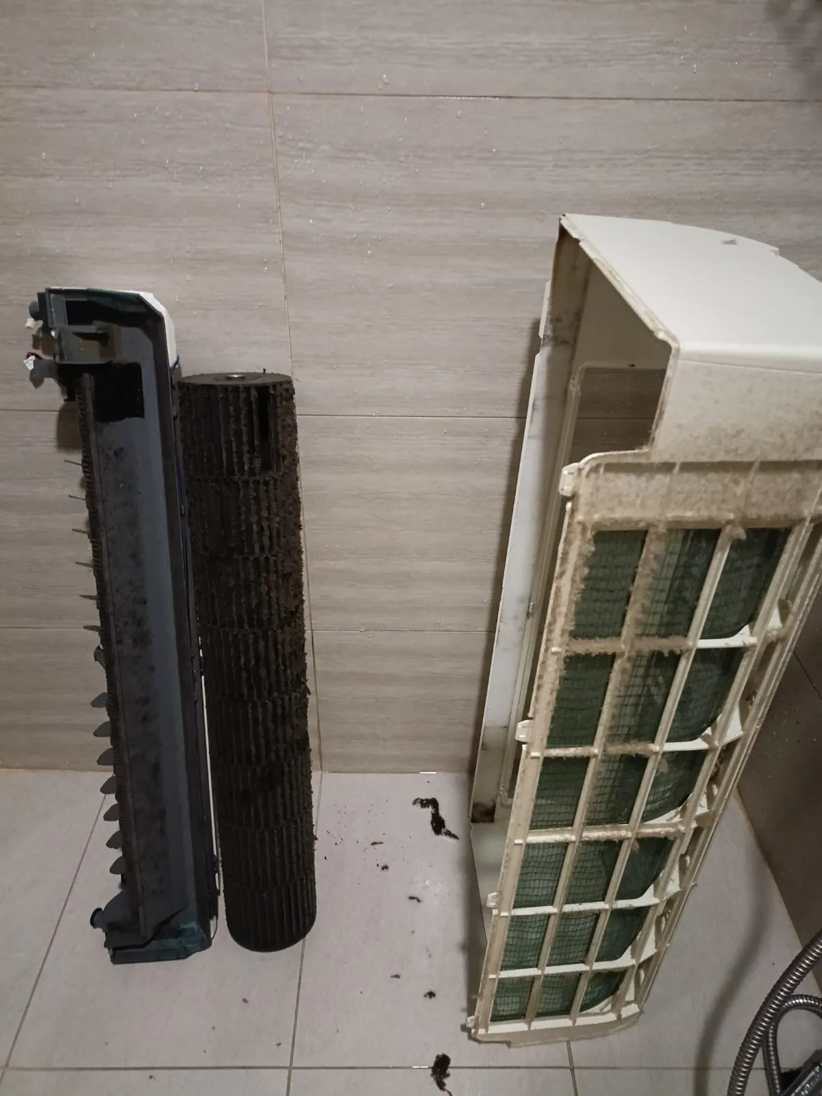 Aircon Servicing in Choa Chu Kang - before servicing
